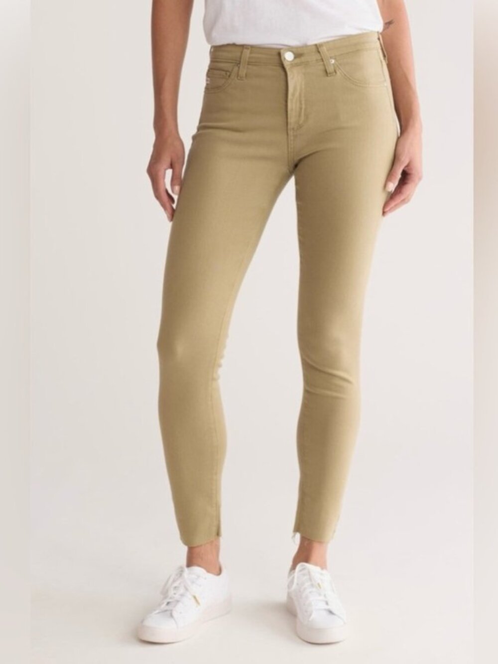 Adriano Goldschmied Tan Super Skinny Leggings